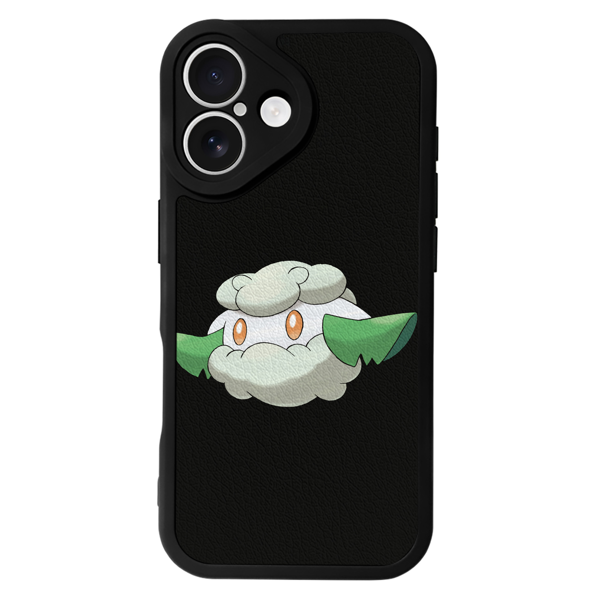 （画像用） ポケットモンスター Pokémon 【iPhone 16シリーズ対応】シリコンスマホケース（レザー調） 材質：シリコン